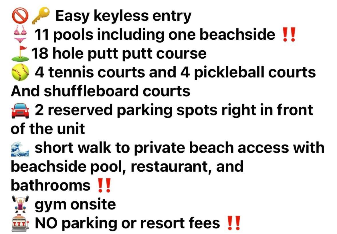 Sunny Daze, Desirable Kid Friendly Resort, 3 Minute Walk To The Beach, Resort Beachside Pool & Restaurant パナマシティービーチ エクステリア 写真